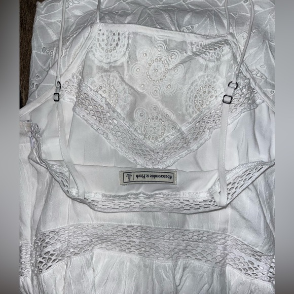 White Abercrombie Dress - Picture 3 of 6